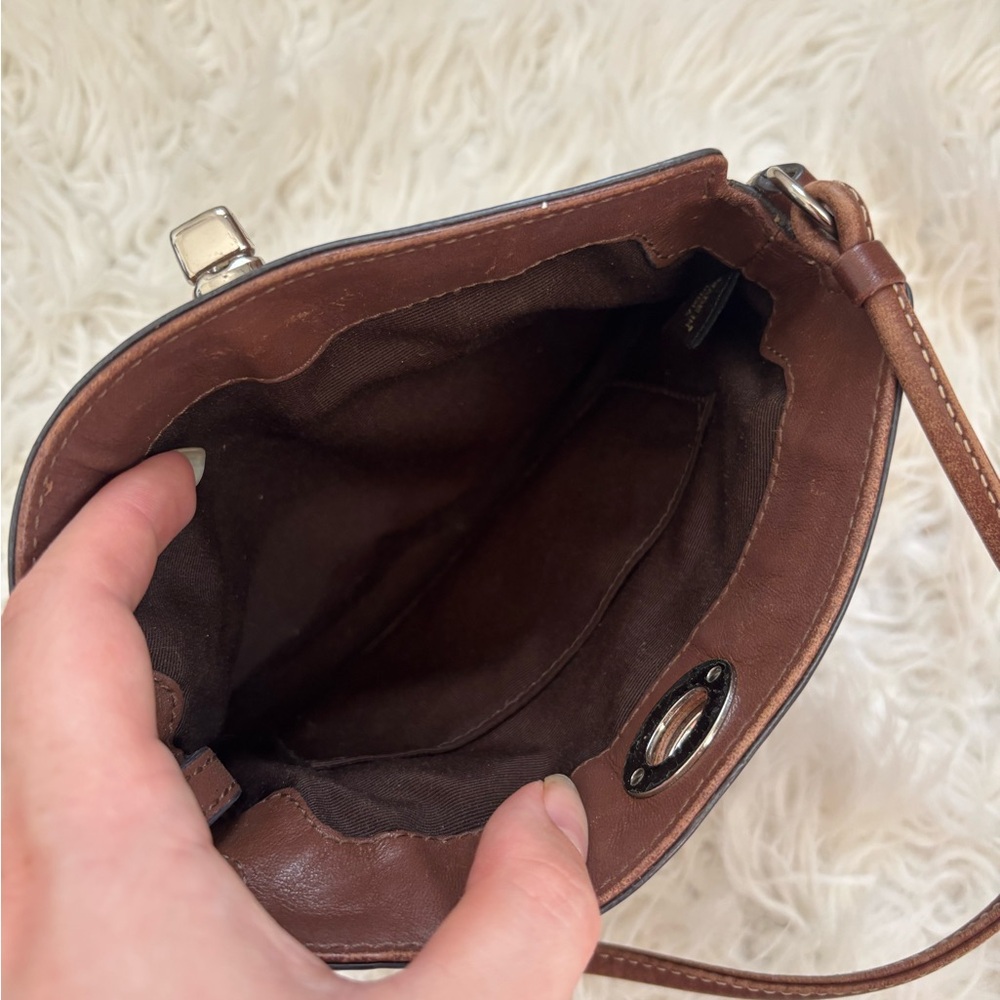 Coach Signature Sufflette Cloth Mini Bag - Picture 3 of 7